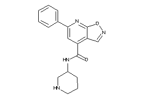 6-phenyl-N-(3-piperidyl)isoxazolo[5,4-b]pyridine-4-carboxamide