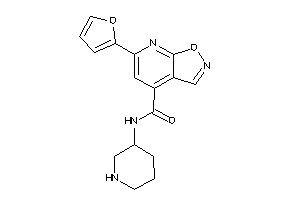 6-(2-furyl)-N-(3-piperidyl)isoxazolo[5,4-b]pyridine-4-carboxamide