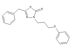 Image of 5-benzyl-3-(3-phenoxypropyl)-1,3,4-oxadiazole-2-thione