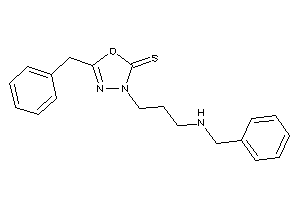 Image of 5-benzyl-3-[3-(benzylamino)propyl]-1,3,4-oxadiazole-2-thione