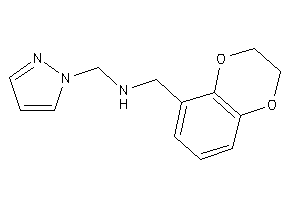 2,3-dihydro-1,4-benzodioxin-8-ylmethyl(pyrazol-1-ylmethyl)amine