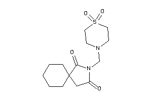 3-[(1,1-diketo-1,4-thiazinan-4-yl)methyl]-3-azaspiro[4.5]decane-2,4-quinone