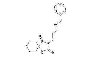 3-[3-(benzylamino)propyl]-8-oxa-1,3-diazaspiro[4.5]decane-2,4-quinone