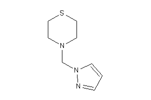4-(pyrazol-1-ylmethyl)thiomorpholine
