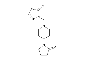 1-[1-[(2-thioxo-1,3,4-thiadiazol-3-yl)methyl]-4-piperidyl]-2-pyrrolidone