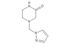 Image of 4-(pyrazol-1-ylmethyl)piperazin-2-one