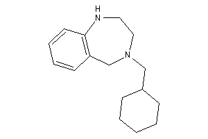 4-(cyclohexylmethyl)-1,2,3,5-tetrahydro-1,4-benzodiazepine