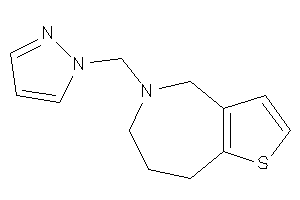 Image of 5-(pyrazol-1-ylmethyl)-4,6,7,8-tetrahydrothieno[3,2-c]azepine