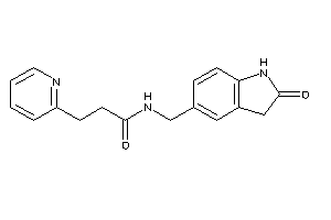 N-[(2-ketoindolin-5-yl)methyl]-3-(2-pyridyl)propionamide