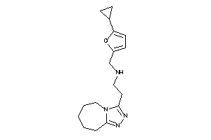 (5-cyclopropyl-2-furyl)methyl-[2-(6,7,8,9-tetrahydro-5H-[1,2,4]triazolo[4,3-a]azepin-3-yl)ethyl]amine