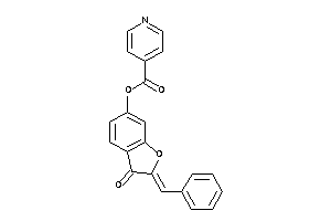 Isonicotin (2-benzal-3-keto-coumaran-6-yl) Ester