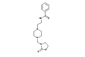 N-[2-[4-[(2-thioxooxazolidin-3-yl)methyl]piperazino]ethyl]benzamide