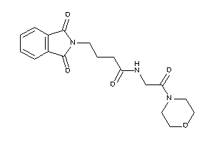 N-(2-keto-2-morpholino-ethyl)-4-phthalimido-butyramide