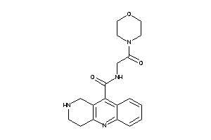 N-(2-keto-2-morpholino-ethyl)-1,2,3,4-tetrahydrobenzo[b][1,6]naphthyridine-10-carboxamide