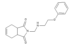 2-[(2-phenoxyethylamino)methyl]-3a,4,7,7a-tetrahydroisoindole-1,3-quinone