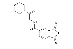 1,3-diketo-N-(2-keto-2-morpholino-ethyl)isoindoline-5-carboxamide