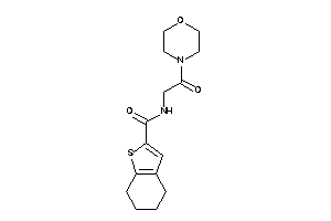 N-(2-keto-2-morpholino-ethyl)-4,5,6,7-tetrahydrobenzothiophene-2-carboxamide