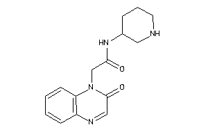 2-(2-ketoquinoxalin-1-yl)-N-(3-piperidyl)acetamide