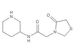 2-(4-ketothiazolidin-3-yl)-N-(3-piperidyl)acetamide