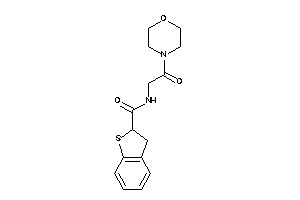 N-(2-keto-2-morpholino-ethyl)-2,3-dihydrobenzothiophene-2-carboxamide