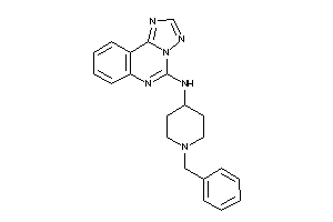 (1-benzyl-4-piperidyl)-([1,2,4]triazolo[1,5-c]quinazolin-5-yl)amine