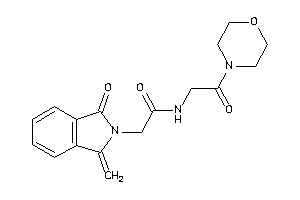 2-(1-keto-3-methylene-isoindolin-2-yl)-N-(2-keto-2-morpholino-ethyl)acetamide