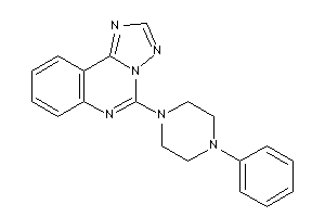 Image of 5-(4-phenylpiperazino)-[1,2,4]triazolo[1,5-c]quinazoline