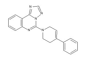 5-(4-phenyl-3,6-dihydro-2H-pyridin-1-yl)-[1,2,4]triazolo[1,5-c]quinazoline