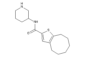 N-(3-piperidyl)-4,5,6,7,8,9-hexahydrocycloocta[b]thiophene-2-carboxamide