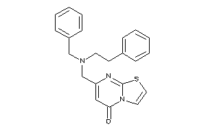 7-[[benzyl(phenethyl)amino]methyl]thiazolo[3,2-a]pyrimidin-5-one