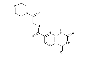 2,4-diketo-N-(2-keto-2-morpholino-ethyl)-1H-pyrido[2,3-d]pyrimidine-7-carboxamide