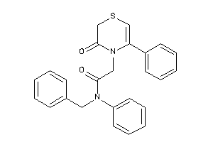 N-benzyl-2-(3-keto-5-phenyl-1,4-thiazin-4-yl)-N-phenyl-acetamide