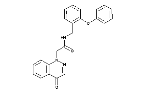 2-(4-ketocinnolin-1-yl)-N-(2-phenoxybenzyl)acetamide