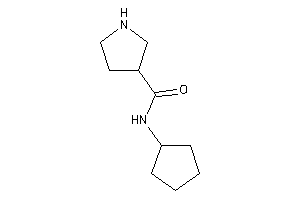 N-cyclopentylpyrrolidine-3-carboxamide