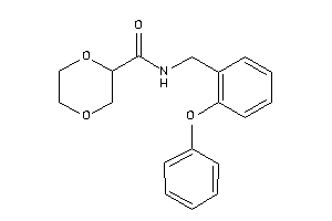 N-(2-phenoxybenzyl)-1,4-dioxane-2-carboxamide