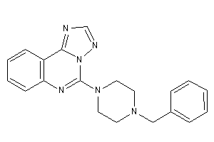 5-(4-benzylpiperazino)-[1,2,4]triazolo[1,5-c]quinazoline