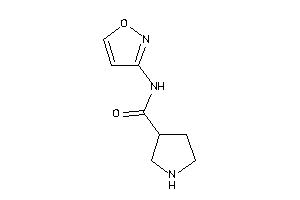 N-isoxazol-3-ylpyrrolidine-3-carboxamide