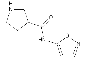 N-isoxazol-5-ylpyrrolidine-3-carboxamide