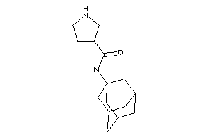 N-(1-adamantyl)pyrrolidine-3-carboxamide