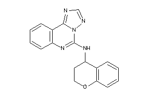 Chroman-4-yl([1,2,4]triazolo[1,5-c]quinazolin-5-yl)amine