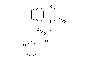 2-(3-keto-1,4-benzoxazin-4-yl)-N-(3-piperidyl)acetamide