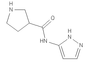 N-(1H-pyrazol-5-yl)pyrrolidine-3-carboxamide