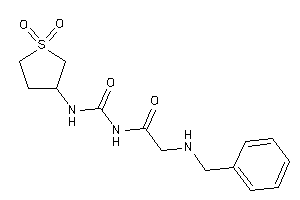 2-(benzylamino)-N-[(1,1-diketothiolan-3-yl)carbamoyl]acetamide