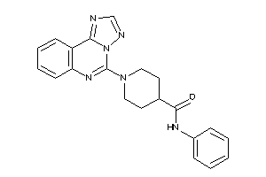 N-phenyl-1-([1,2,4]triazolo[1,5-c]quinazolin-5-yl)isonipecotamide