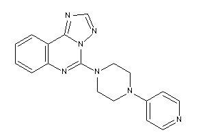 Image of 5-[4-(4-pyridyl)piperazino]-[1,2,4]triazolo[1,5-c]quinazoline