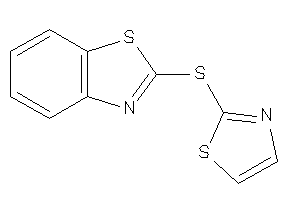 2-(thiazol-2-ylthio)-1,3-benzothiazole