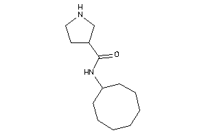 N-cyclooctylpyrrolidine-3-carboxamide