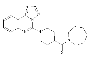 Azepan-1-yl-[1-([1,2,4]triazolo[1,5-c]quinazolin-5-yl)-4-piperidyl]methanone