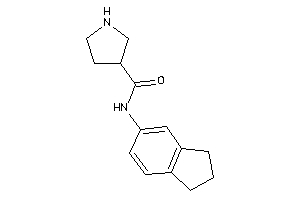 N-indan-5-ylpyrrolidine-3-carboxamide