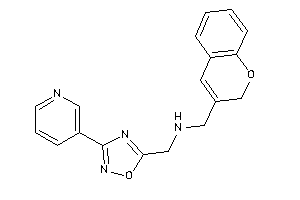 2H-chromen-3-ylmethyl-[[3-(3-pyridyl)-1,2,4-oxadiazol-5-yl]methyl]amine